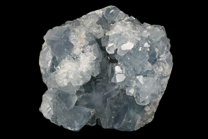 Sparkly Celestine (Celestite) Crystal Cluster - Madagascar #173082
